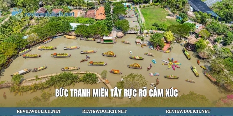 Bức tranh miền tây rực rỡ cảm xúc