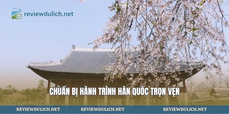 Chuẩn bị hành trình Hàn Quốc trọn vẹn