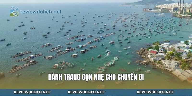 Hành trang gọn nhẹ cho chuyến đi