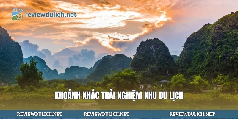 Khoảnh khắc trải nghiệm khu du lịch