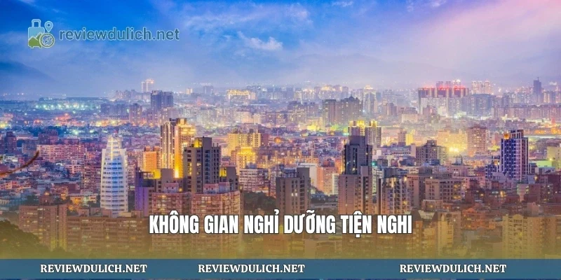 Không gian nghỉ dưỡng tiện nghi
