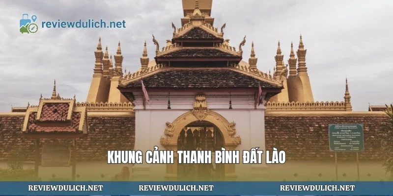 Khung cảnh thanh bình đất Lào