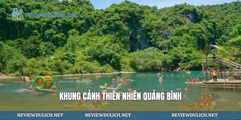Khung cảnh thiên nhiên quảng bình