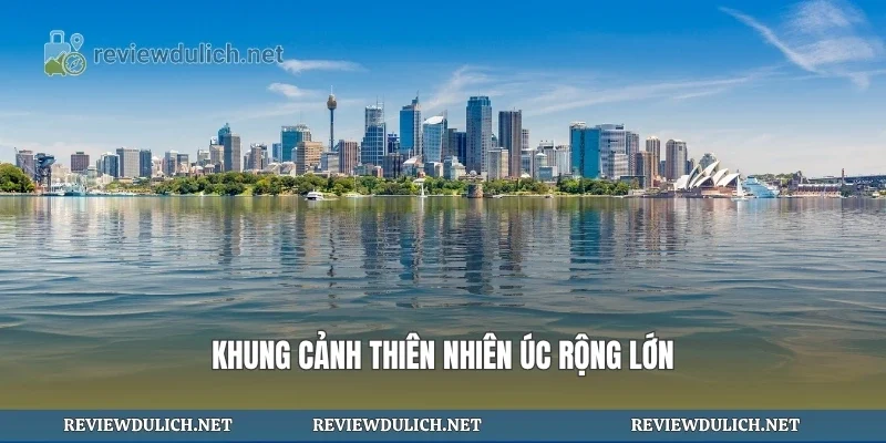 Khung cảnh thiên nhiên Úc rộng lớn