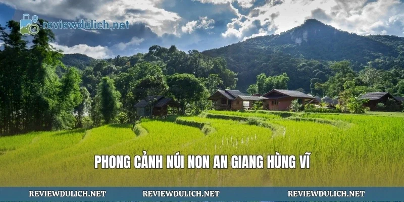 Phong cảnh núi non An Giang hùng vĩ