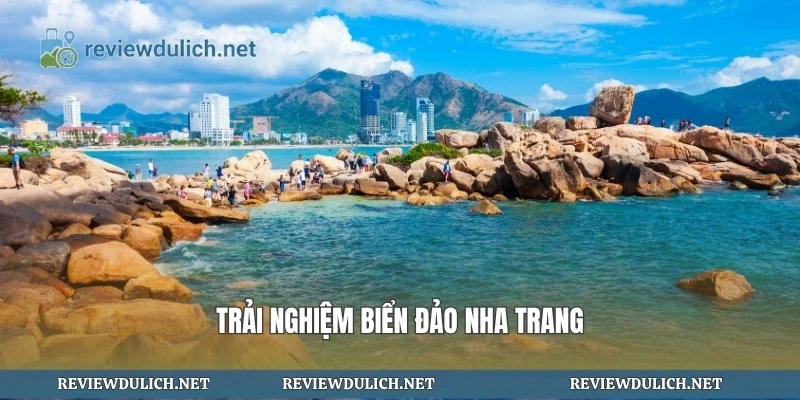 Trải nghiệm biển đảo nha trang